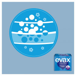 EVAX Cottonlike Super Plus Compresa Con Alas 10 Unidades