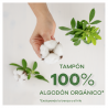 TAMPAX Tampons Réguliers en Coton Biologique 16 Unités