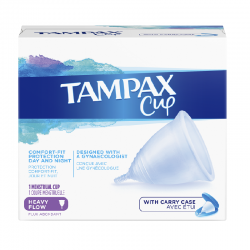 Coupe menstruelle à flux abondant TAMPAX