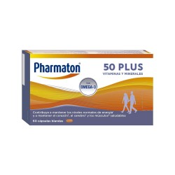 PHARMATON 50 Plus 60 capsules