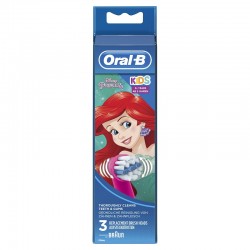 ORAL-B Kids Recambios Cepillo Eléctrico Infantil Princesas Disney 3 Recambios