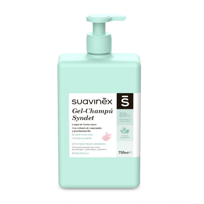 SUAVINEX Gel Shampoo Syndet 750ml
