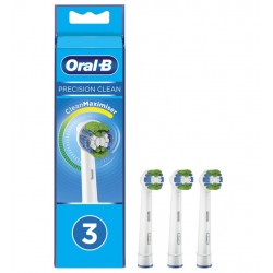 ORAL-B Precision Clean Recambios de Cepillo Eléctrico con CleanMaximiser 3 Unidades
