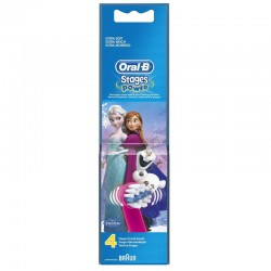 ORAL-B Frozen Pièces de rechange pour brosse à dents électrique 4 têtes