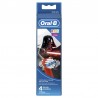 ORAL-B Star Wars Pièces de rechange pour brosse à dents électrique 4 têtes