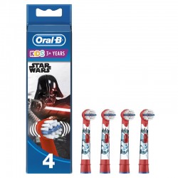 ORAL-B Star Wars Pièces de rechange pour brosse à dents électrique 4 têtes