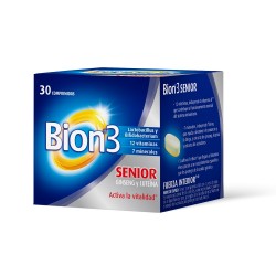 BION3 Senior Vitamine, Ginseng und Lutein 30 Tabletten
