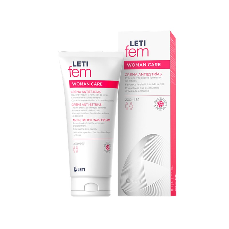 LETIFEM Creme Anti-Estrias para Mulher 200ml