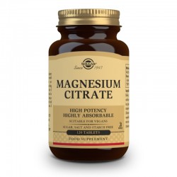 SOLGAR Citrate de Magnésium 120 Comprimés