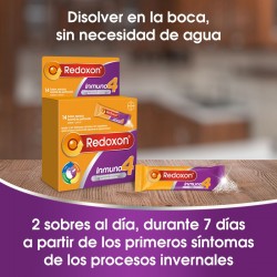 REDOXON Immuno 4 Vitamine Natürliche Abwehrkräfte 14 Umschläge