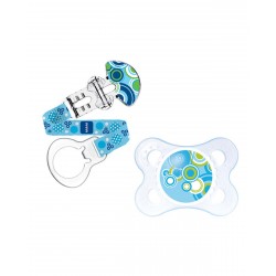 MAM Chupete Original Silicona 0-6 Meses con Broche Clip It!