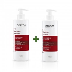 VICHY Dercos DUPLO Energizing Stimulating Anti-Hair Loss Shampoo 2x400ml