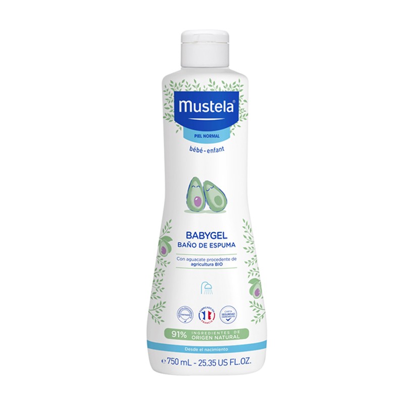 MUSTELA Babygel Banho de Espuma 750ml
