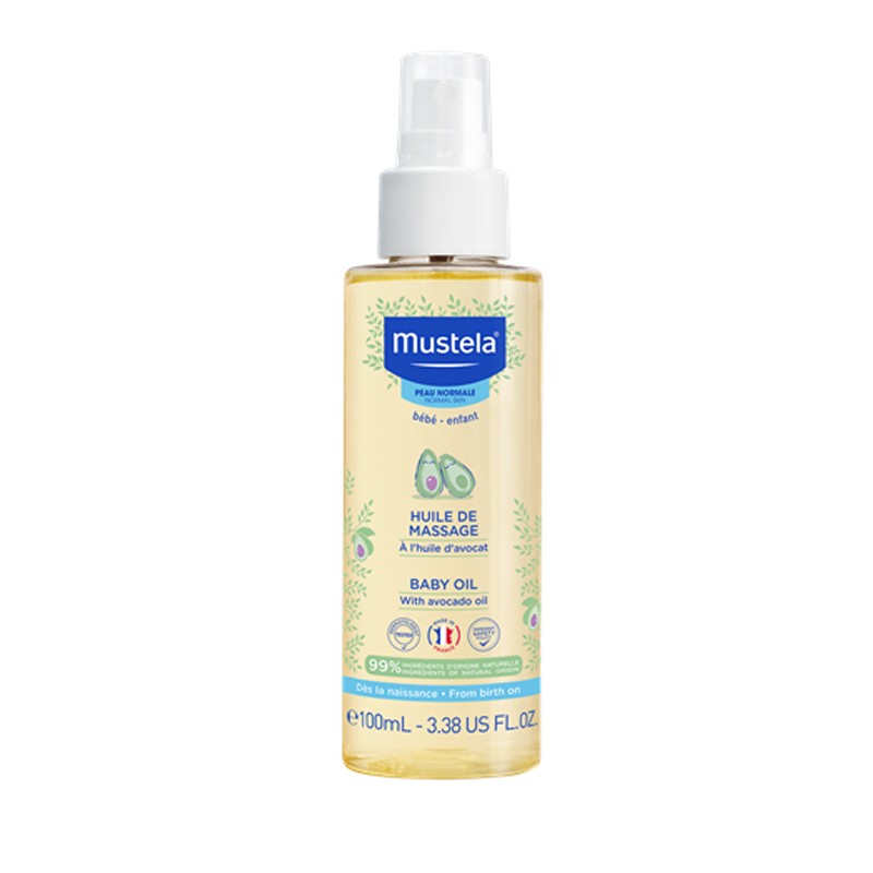 MUSTELA Massageölspray für Babys 100ml MUSTELA Massageölspray für Babys 100ml