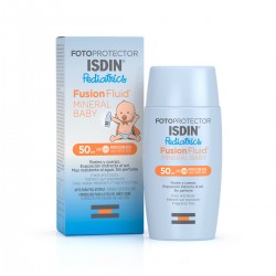 ISDIN Photoprotecteur Fusion Fluide Minéral Bébé Pédiatrie SPF 50+ 50 ml