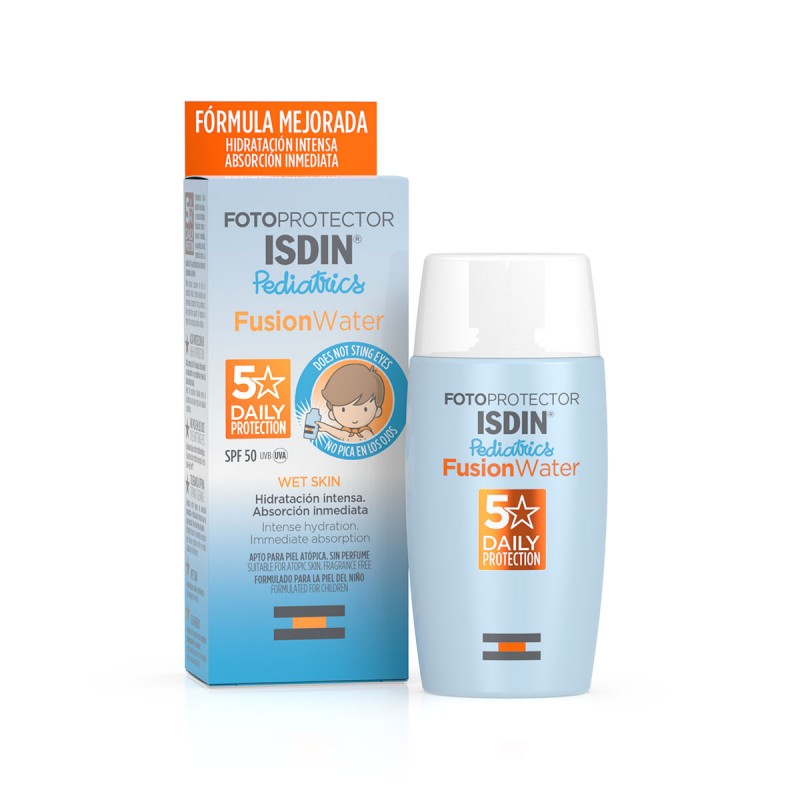ISDIN Fusion Water Pediatrics Photoprotecteur SPF 50+ 50 ml