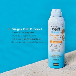 ISDIN Photoprotector Transparent Spray Feuchte Haut Pädiatrie SPF 50+ 250m