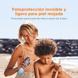 ISDIN Fotoprotetor Spray Transparente Pele Molhada Pediatria FPS 50+ 250m