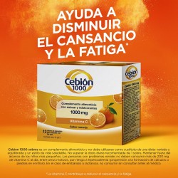 CEBIÓN Vitamine C 1000mg 12 Enveloppes