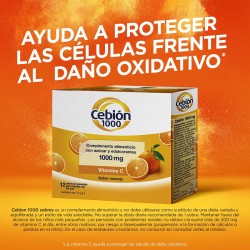 CEBIÓN Vitamina C 1000mg 12 Buste