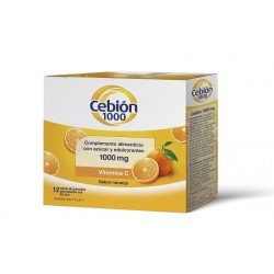 CEBIÓN Vitamine C 1000mg 12 Enveloppes