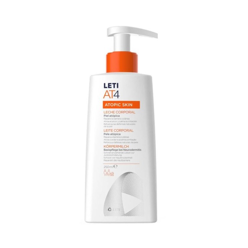 LETI AT4 Körpermilch für atopische Haut, 250 ml LETI AT4 Körpermilch für atopische Haut, 250 ml