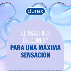 DUREX Preservativo Invisible Extra Sensitivo 12 unidades