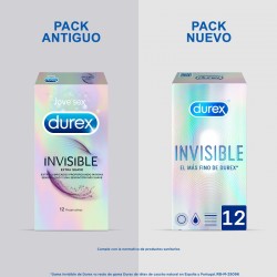 DUREX Preservativo invisibile extra sensibile 12 unità