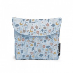 SUAVINEX Sac de voyage en tissu bleu Ensemble d'essentiels de soins pour bébé