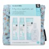 SUAVINEX Sac de voyage en tissu bleu Ensemble d'essentiels de soins pour bébé