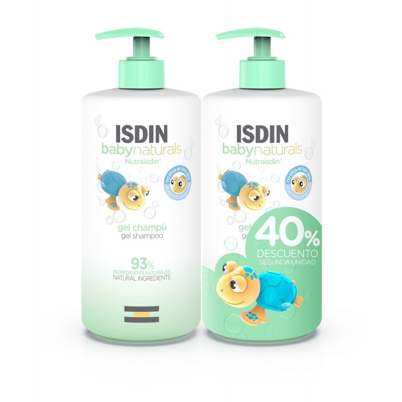 ISDIN Baby Naturals Nutraisdin Duo Gel Shampooing 2x750ml
