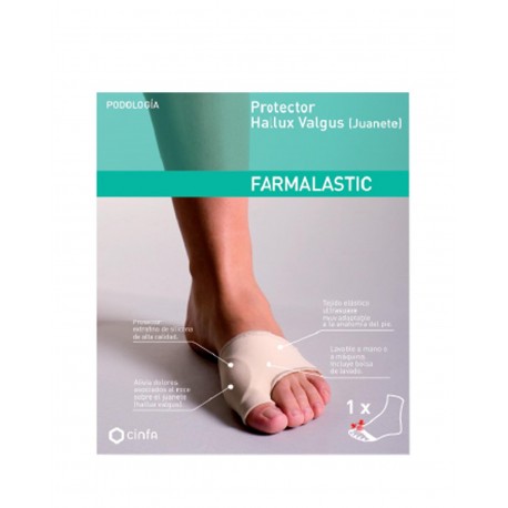 FARMALASTIC Hallux Valgus Bunion Protector Size Medium