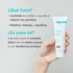 ISDIN ACNIBEN Gel Creme Controle de Brilho e Espinhas 40ml