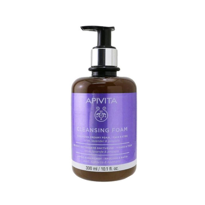 APIVITA Face and Eye Cleansing Foam Cream 300ml APIVITA Face and Eye Cleansing Foam Cream 300ml