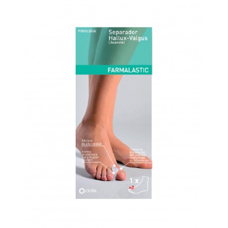 FARMALASTIC Hallux Valgus Ballenzehen-Separator