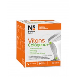 NS VITANS Collagen+ Zitronengeschmack 30 Umschläge