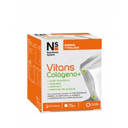 NS VITANS Collagène+ Saveur Citron 30 Enveloppes