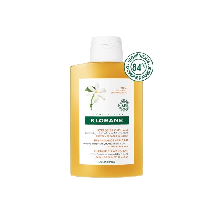 KLORANE Shampoo Solar Nutritivo com BIO Tamanu e Monoï 200ml KLORANE Shampoo Solar Nutritivo com BIO Tamanu e Monoï 200ml