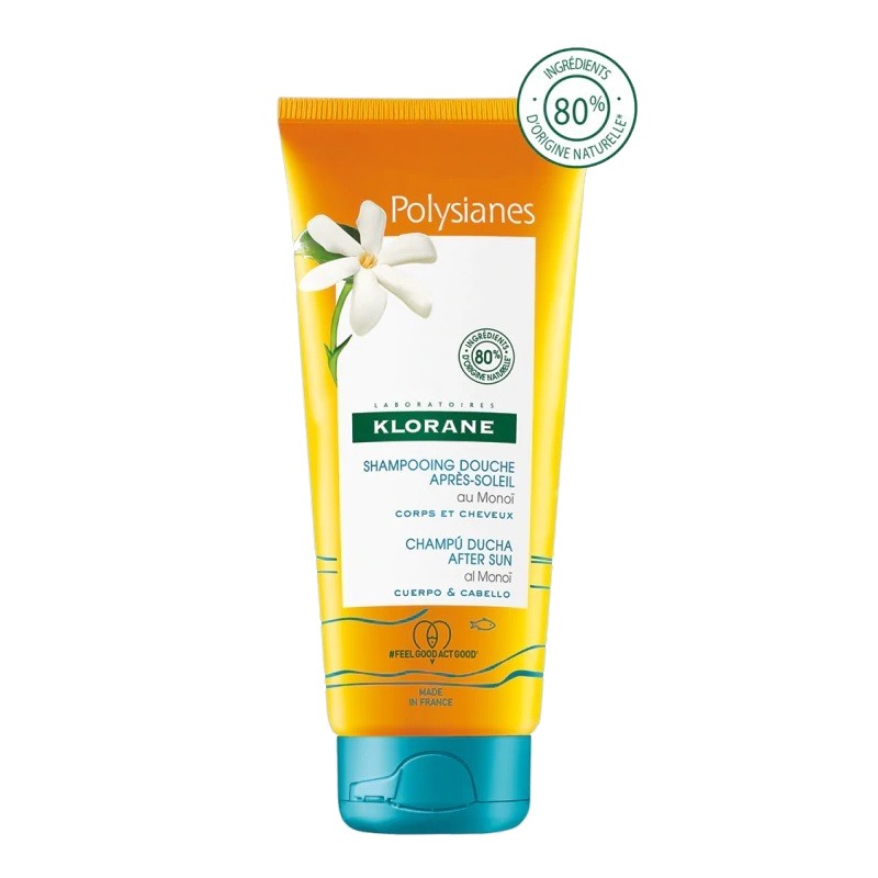 KLORANE POLYSIANES Monoï After Sun Shower Shampoo 200ml