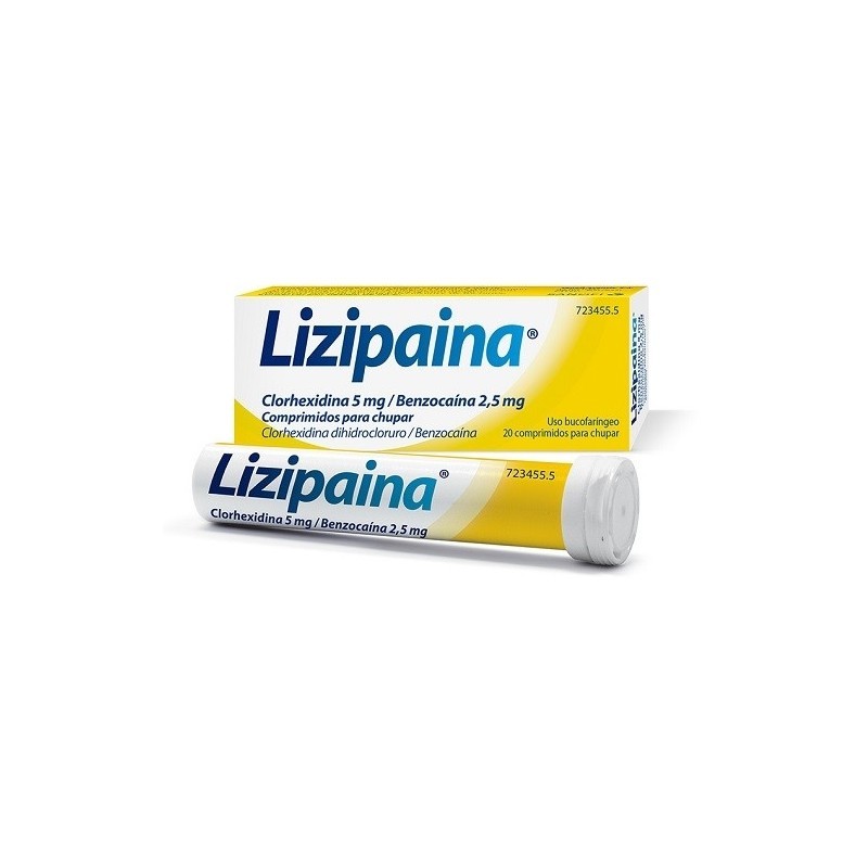 LIZIPAINA 20 Comprimidos para Chupar