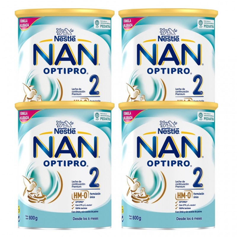 NAN OPTIPRO 2 Follow-on Milk for Infants 4x800g VALUE PACK