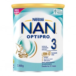 NAN OPTIPRO 3 Latte di Crescita per Neonati Confezione Risparmio 4x800g