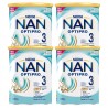 NAN OPTIPRO 3 Latte di Crescita per Neonati Confezione Risparmio 4x800g