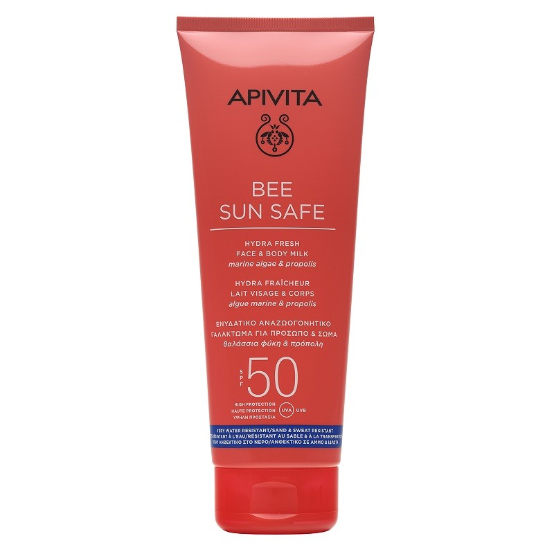 APIVITA Bee Sun Safe Hydra Fresh Körper- und Gesichtsmilch SPF50 (200ml) APIVITA Bee Sun Safe Hydra Fresh Körper- und Gesichtsmilch SPF50 (200ml)