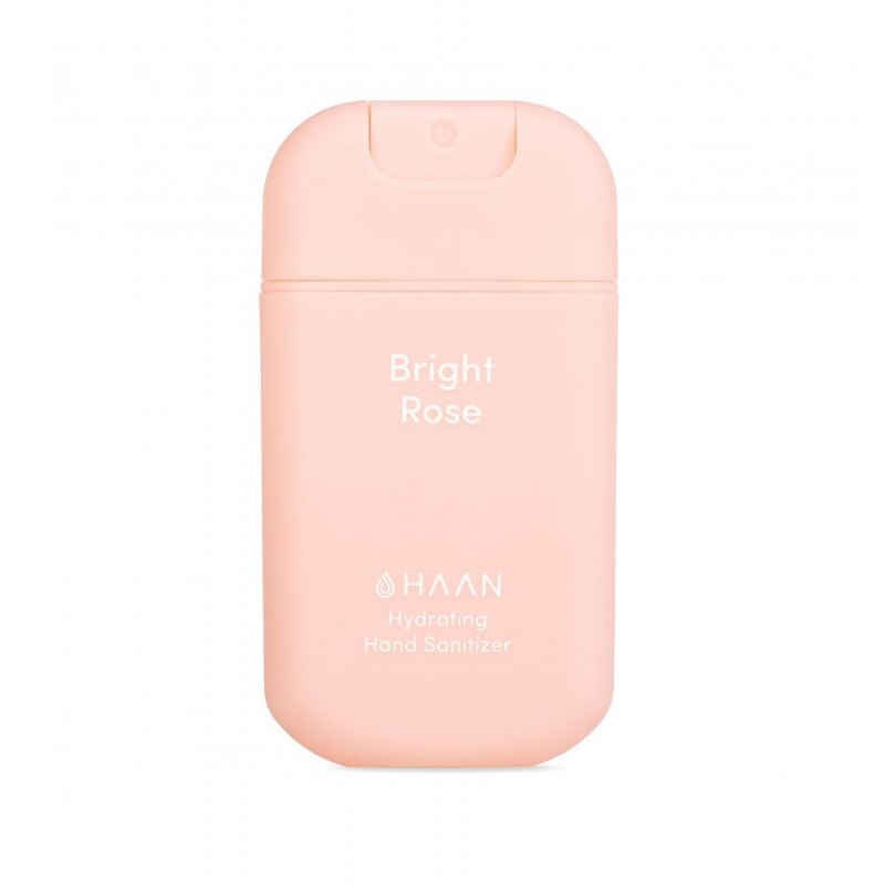 Desinfetante para mãos recarregável HAAN, fragrância rosa 30ml