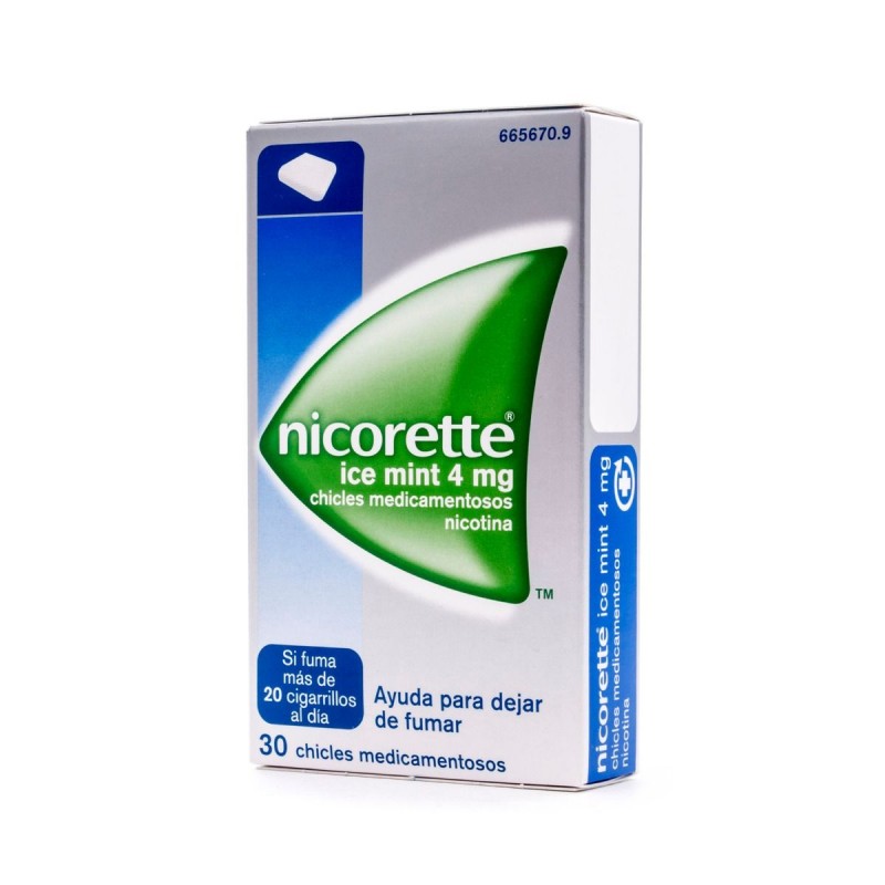 NICORETTE Ice Mint 4mg 30 Kaugummis