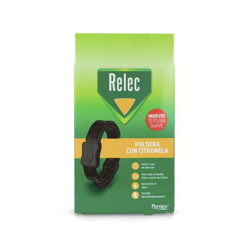 Pulseira RELEC Anti-Mosquito com Citronela Preta Pulseira RELEC Anti-Mosquito com Citronela Preta