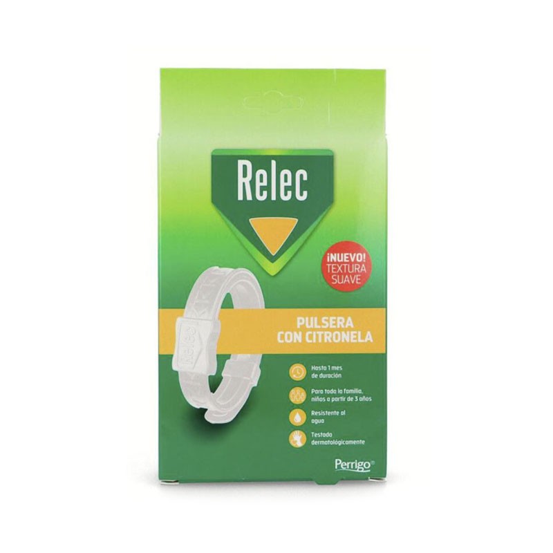 RELEC Anti-Mücken-Armband mit Citronella Weiß RELEC Anti-Mücken-Armband mit Citronella Weiß