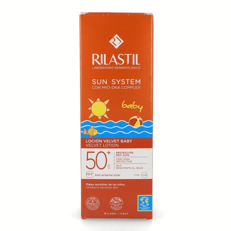 RILASTIL SUN SYSTEM SPF50+ Leite Infantil Velluto 200ml