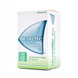 NICORETTE 2mg 105 Kaugummis